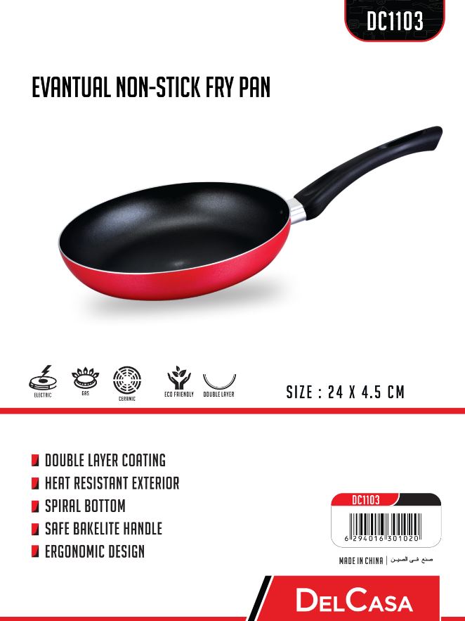 Non Stick Fry Pan 24CM-DELCASA-MODEL-DC1103