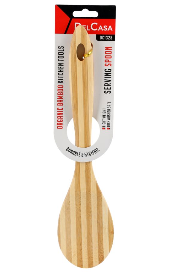 'Bamboo Serving Spoon 1X200