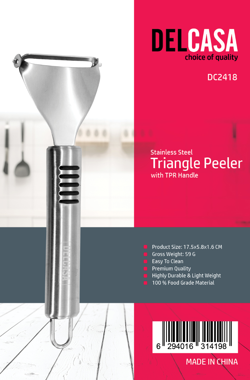 Stainless Steel Triangle Peeler