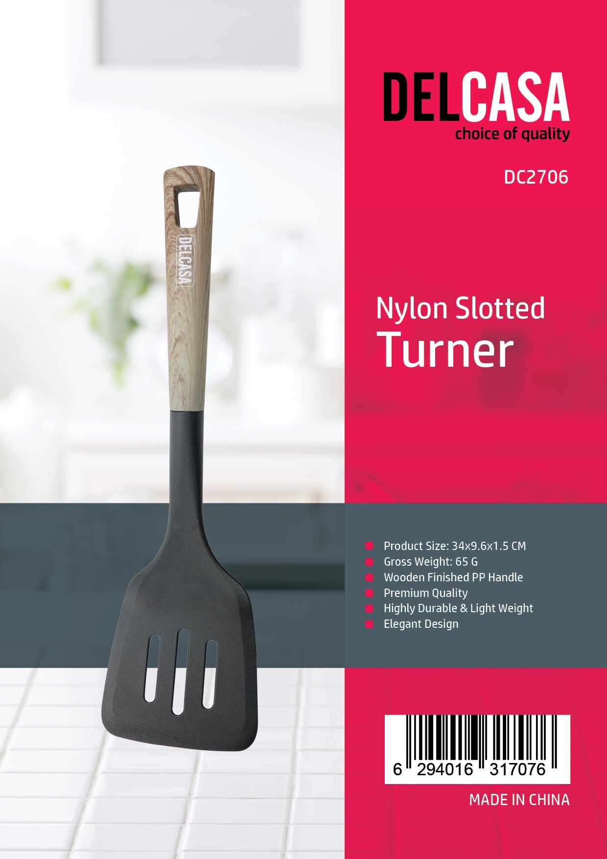 Nylon Slotted Turner