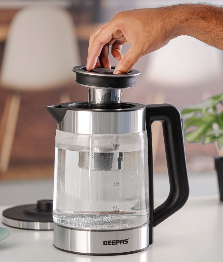 Double Layer Glass Kettle