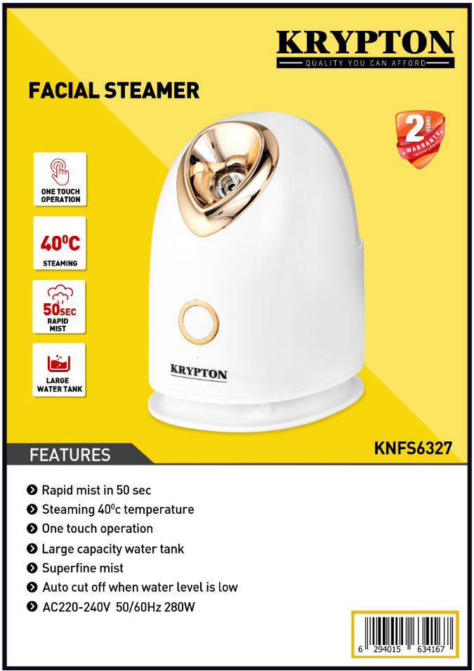 جهاز بخار للوجه - كريبتون - موديل KNFS6327