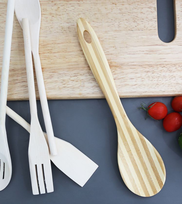'Bamboo Serving  Spoon 1X200