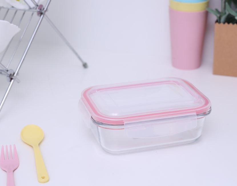 Rectangular Glass Air Tight Container 1L-DELCASA-MODEL-DC1429