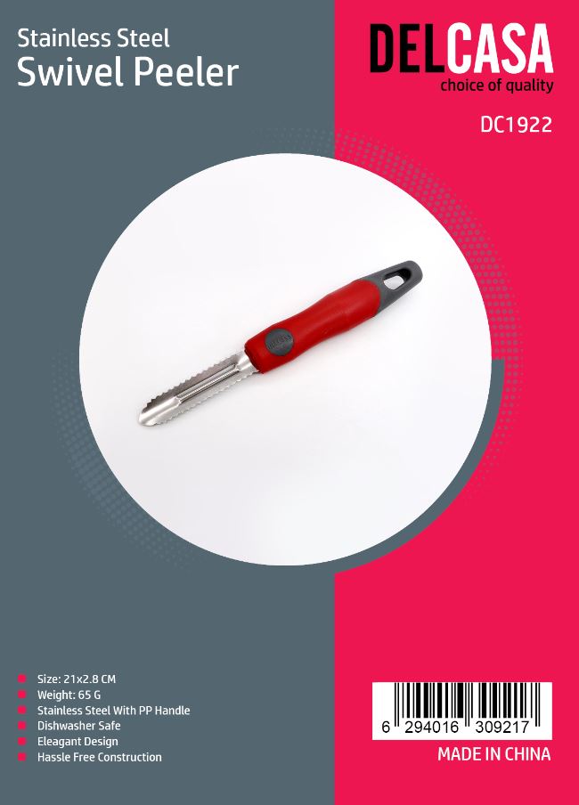 Stainless Steel Swivel Peeler