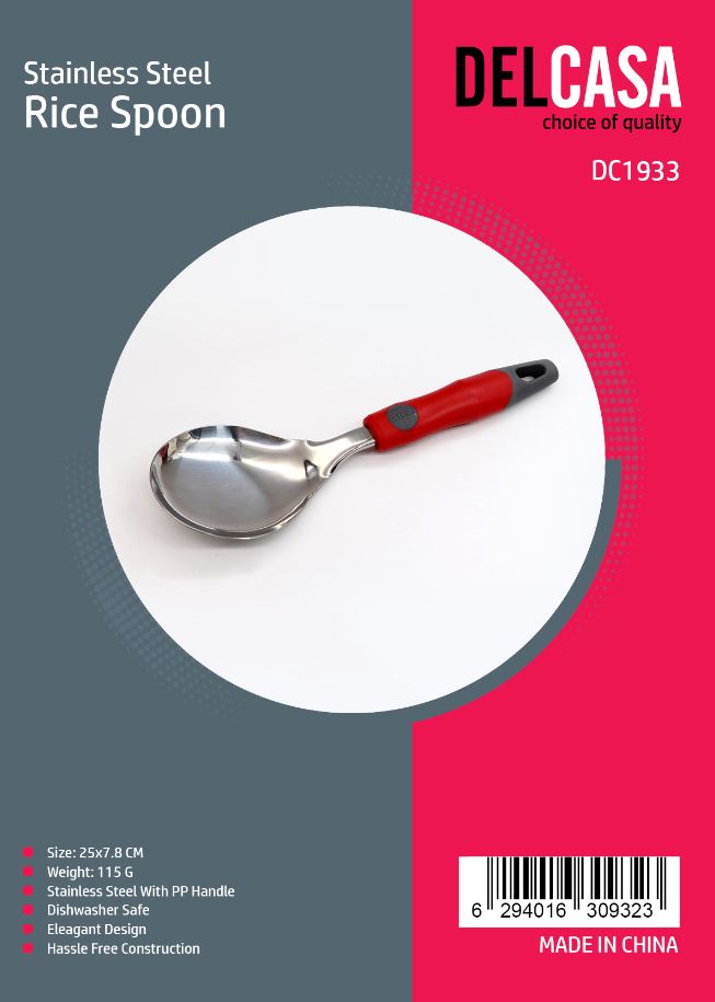 Stainless Steel Rice Spoon