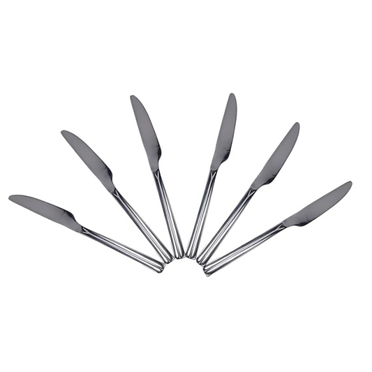 '6Pc SS Table Knife 1X48