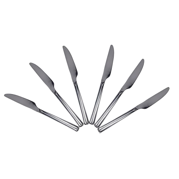 '6Pc SS Table Knife 1X48