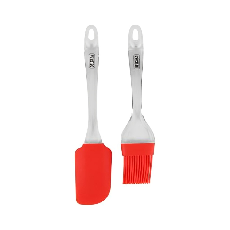 Silicon Spatula And Brush