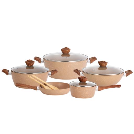 11-Piece Non-Stick Cookware Set