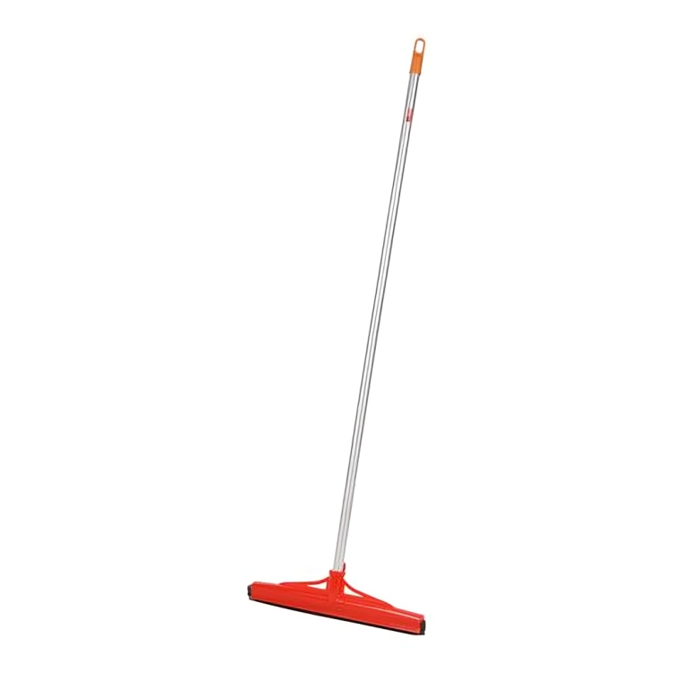 Floor Wiper with Long Wooden Stick
