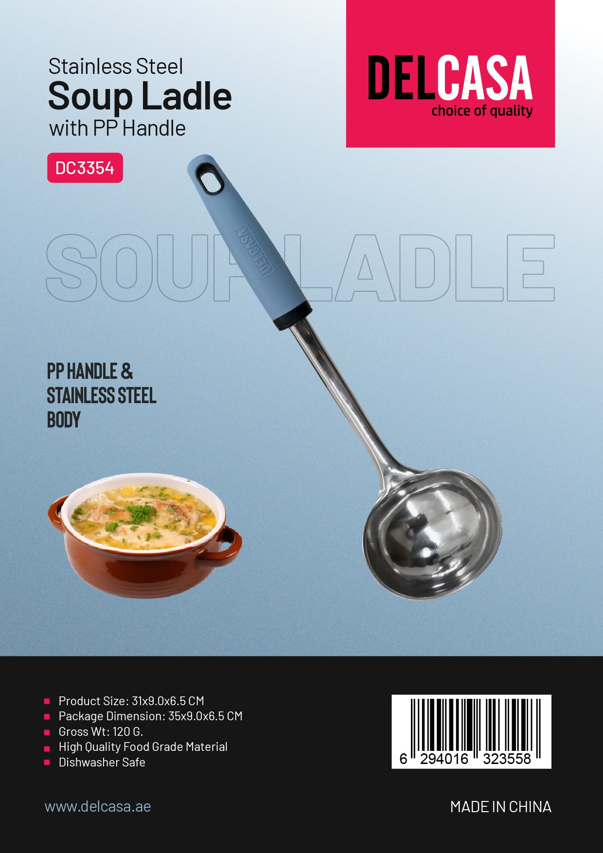 Stainless steel Soup Ladle