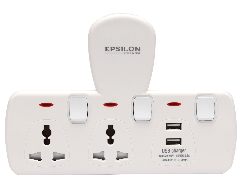 T-socket with Individual Switches
