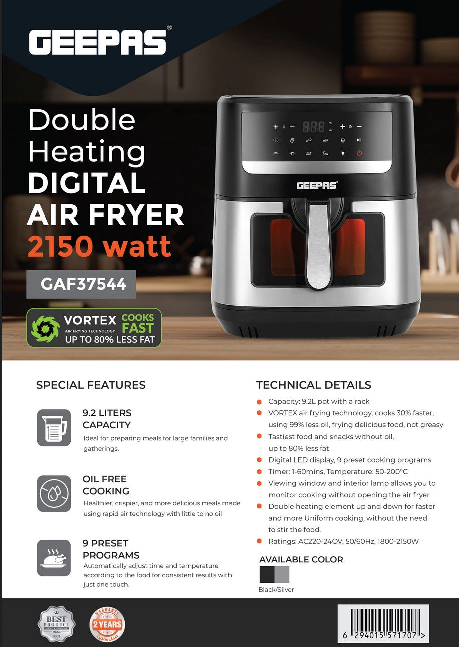 Double Heating Digital Air Fryer