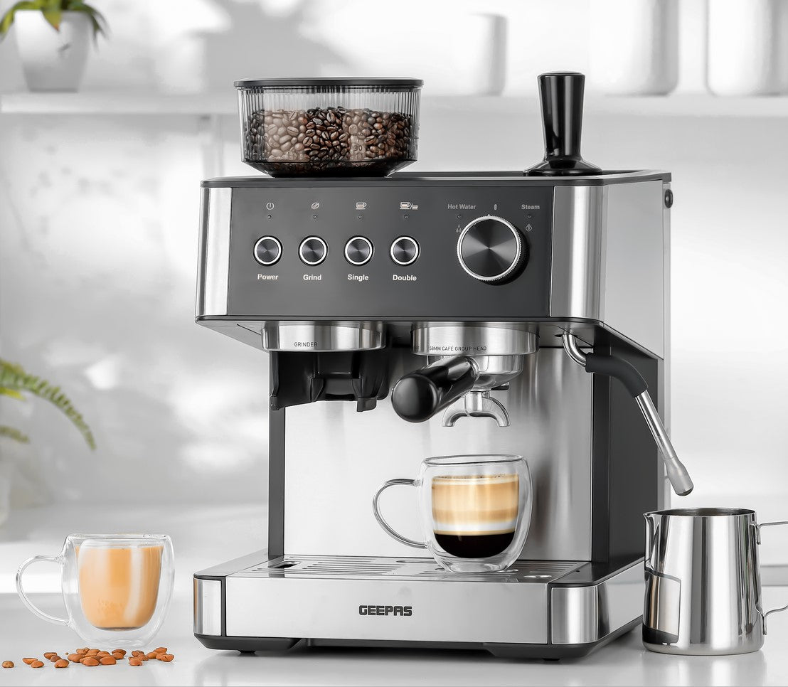 Espresso and Cappuccino Coffee Machine