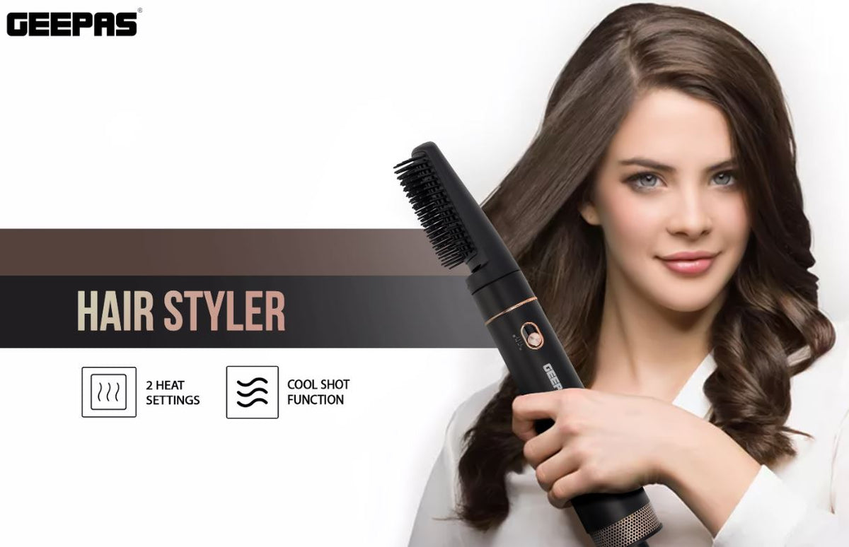 HAIR STYLER 1100W-GEEPAS-MODEL-GH86064