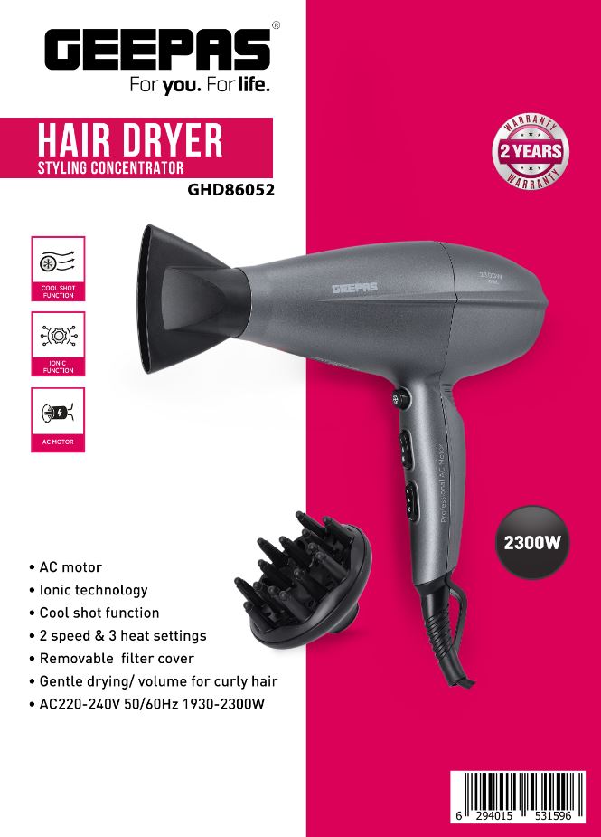 Professional Hair Dryer