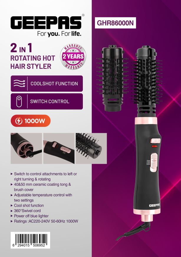 Rotating Hot Hair Styler