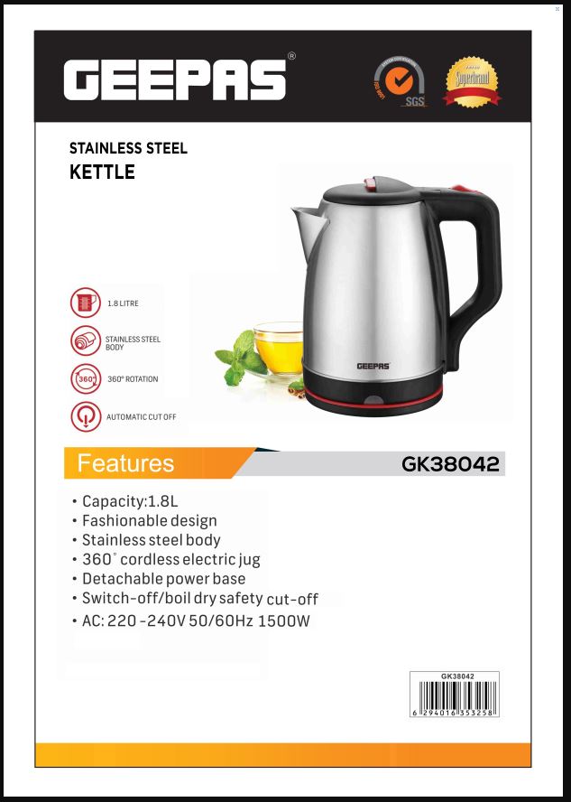 1.8L Electric Kettle