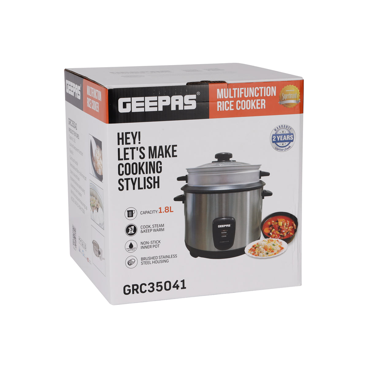1.8 L Multifunctional Rice Cooker