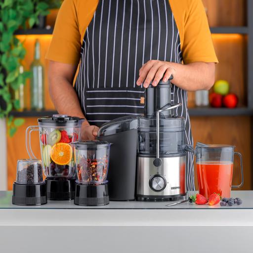 Stainless Steel Blender and Juice Extractor