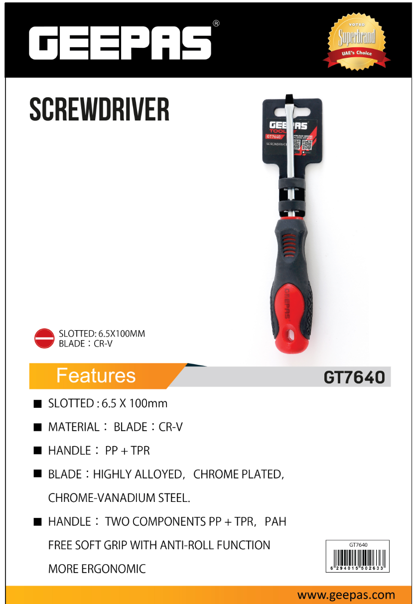 Screw Driver 1X60