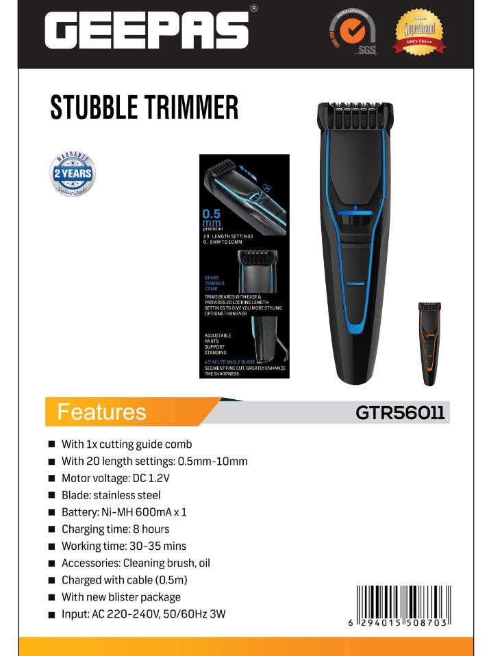 Stubble Trimmer
