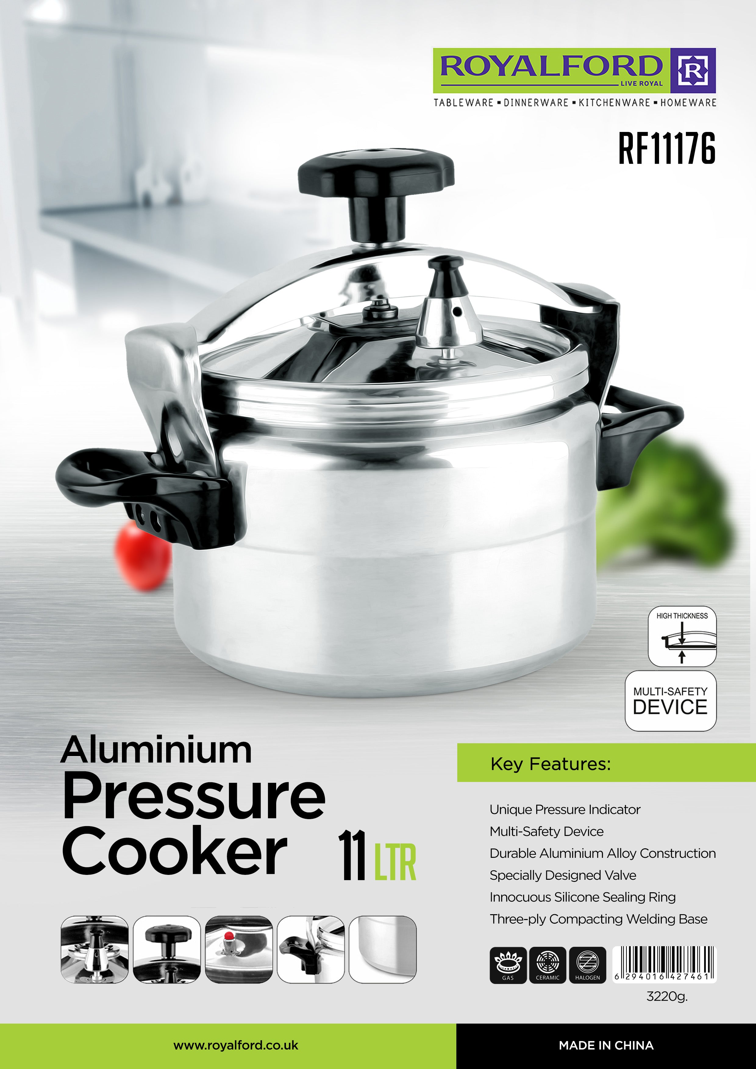 Stainless Steel Pressure Cooker
