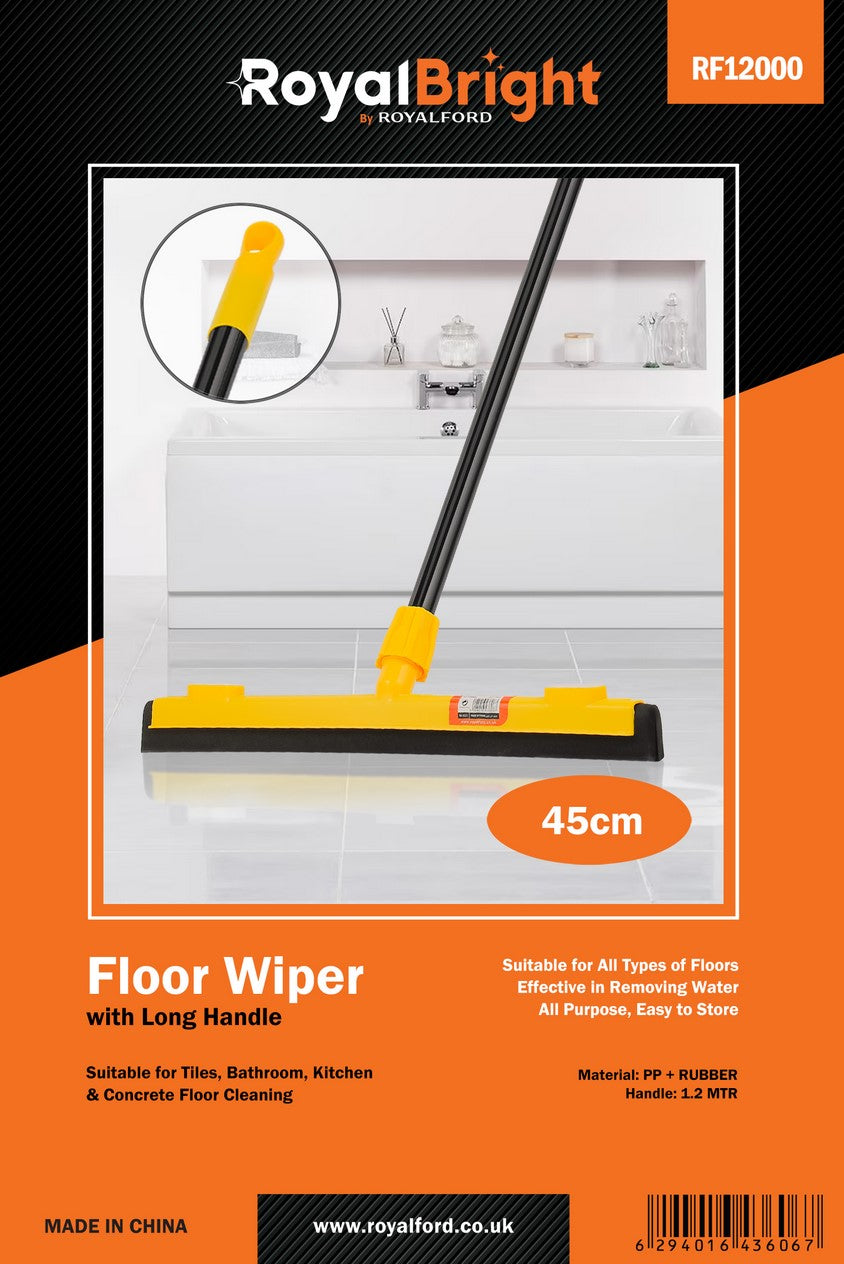 Floor Wiper with Long Handle