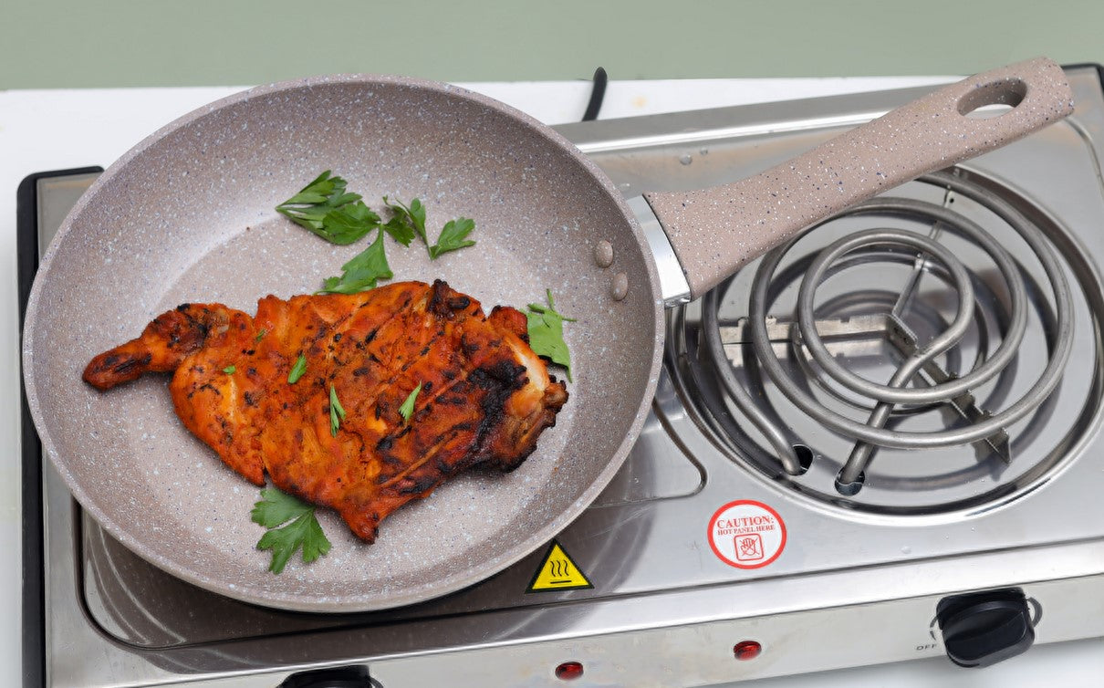 '30CM Granite Smart Frypan/Beige1X12