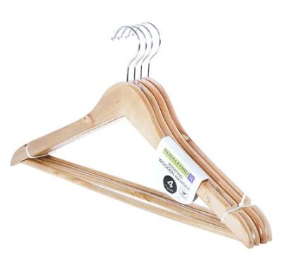 Pcs Rotating Wooden Hanger Set