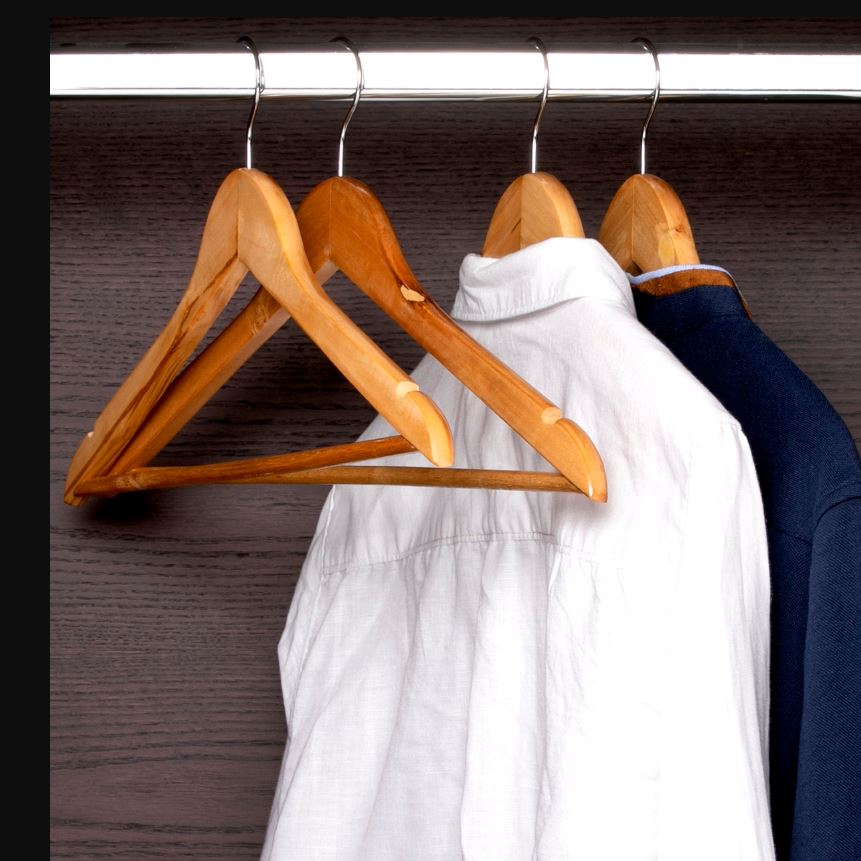 Pcs Rotating Wooden Hanger Set