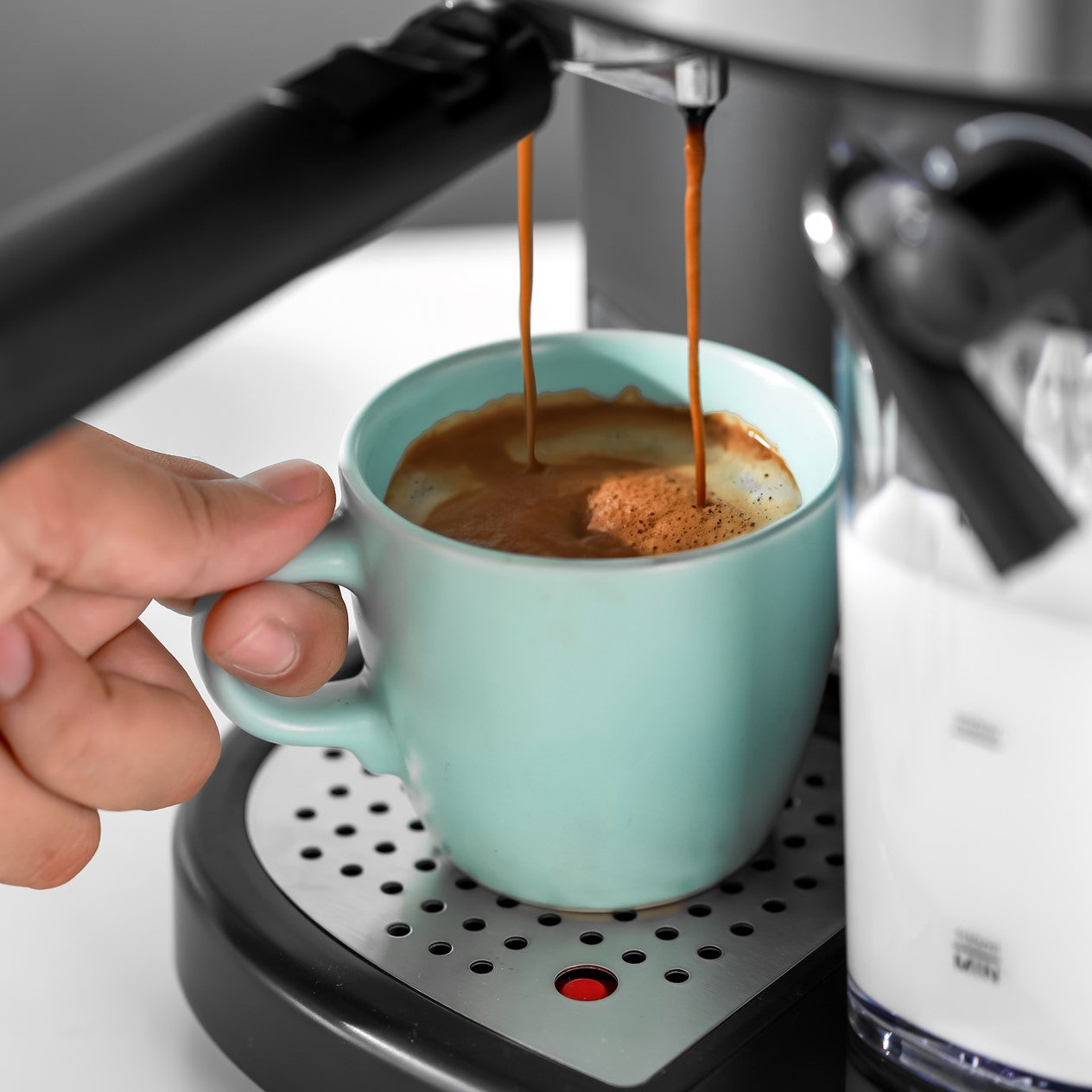 Espresso and Cappuccino Coffee Machine
